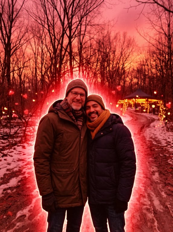 Convert this overcast winter p...