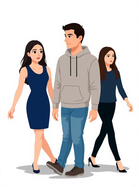 Transform this candid street s...