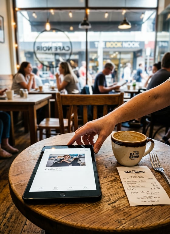 Convert this informal cafe sna...