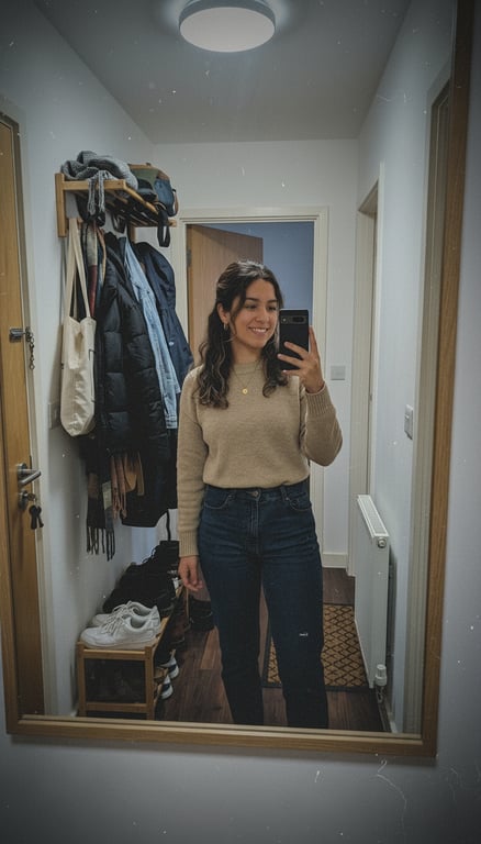 Convert the selfie into a mid-...