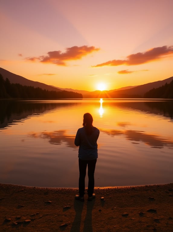 Rebuild this scene as a serene...