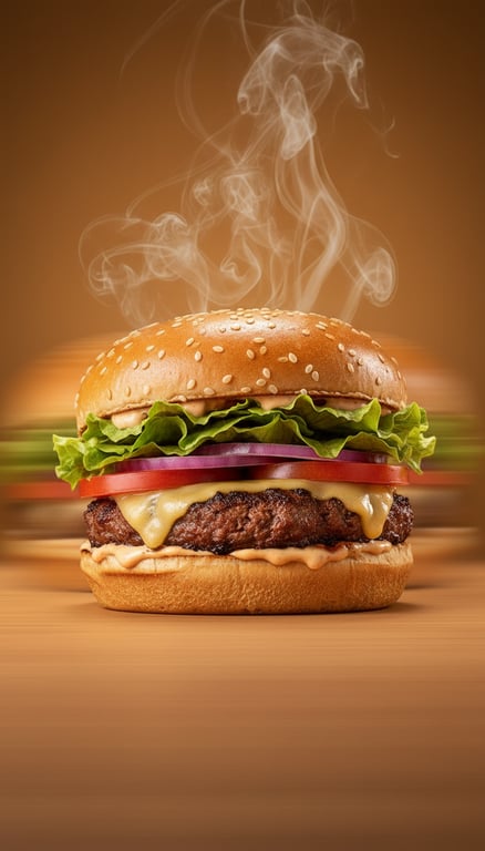 Transform this homemade burger...