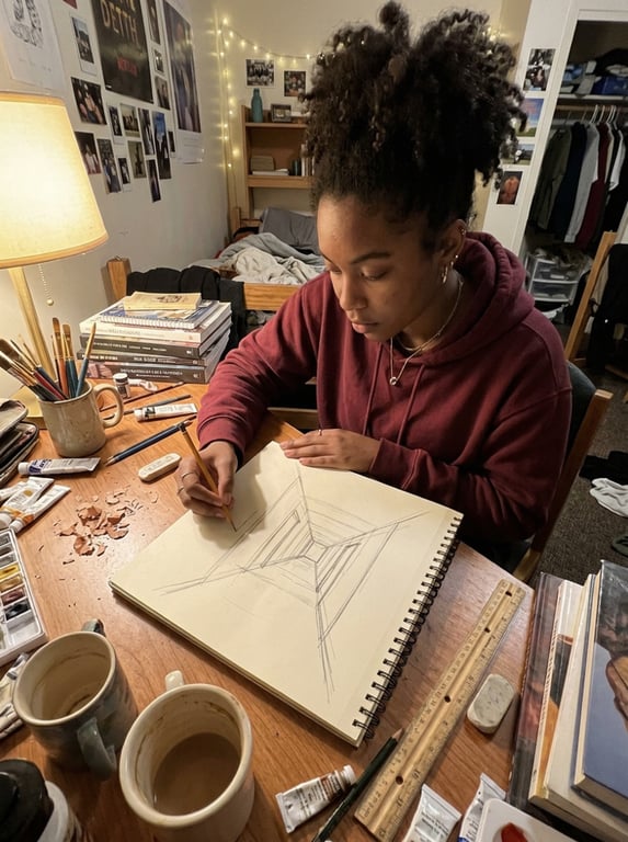 Keep the original sketchbook, ...