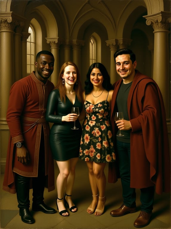 Reinterpret this group event s...