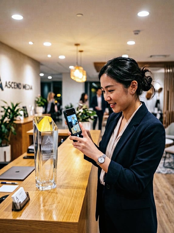 Retain the reception desk envi...