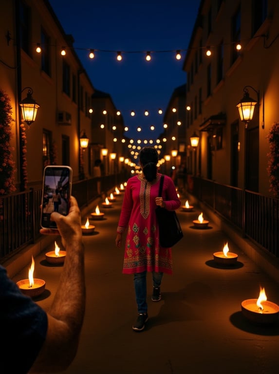 Reimagine this daytime street ...