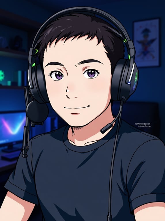 Transform this real webcam sel...