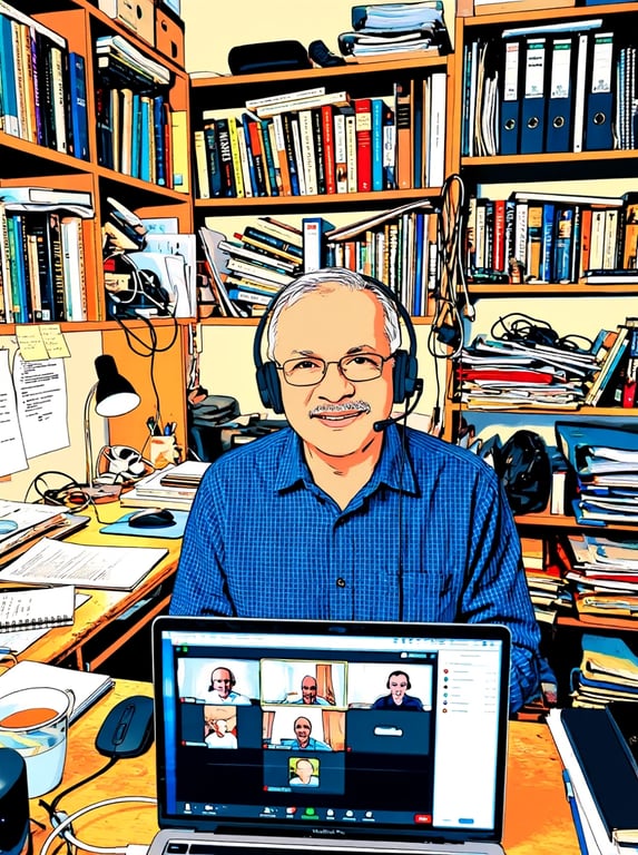 Turn the entire webcam scene i...