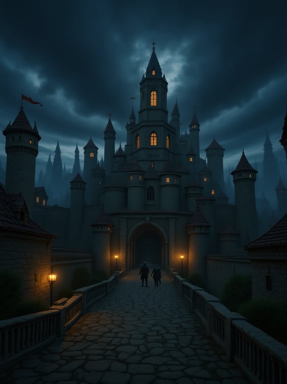 Transform the castle artwork d...