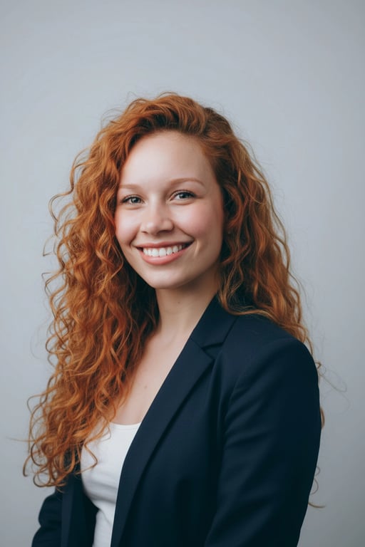 AI portrait generator after transformation - casual portrait enhanced with painterly texture