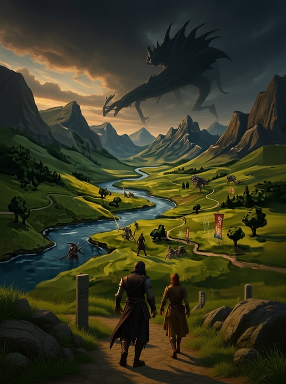 Transform this plain fantasy l...