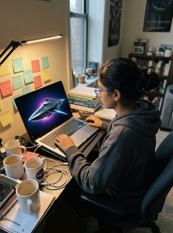 Transform the scene on the lap...