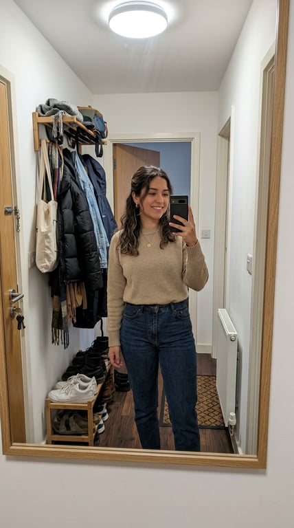 Convert the selfie into a mid-...