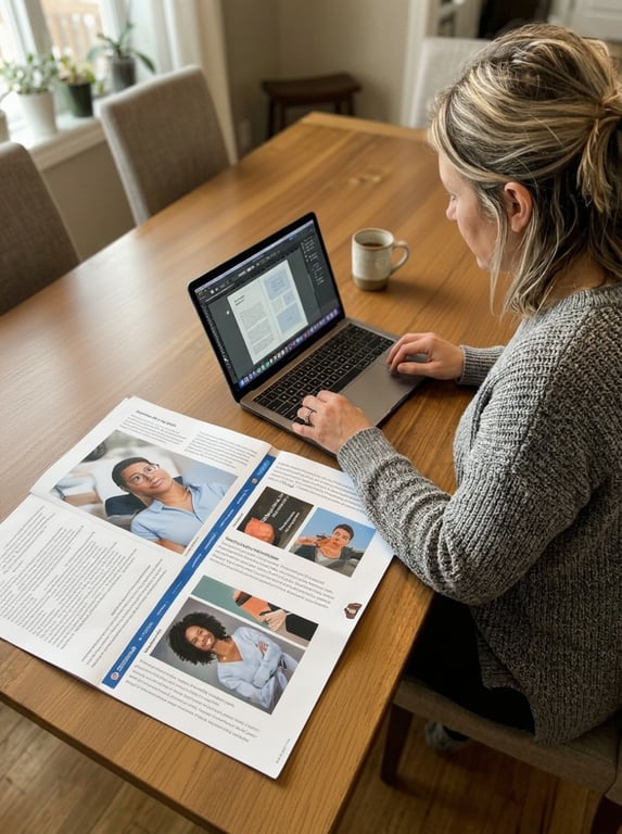 Interpret the scattered printe...