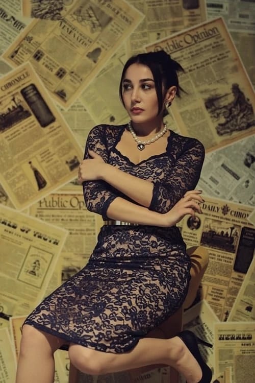 2010 Style Fashion filter after transformation - portrait wearing elegant 2010 style outfit