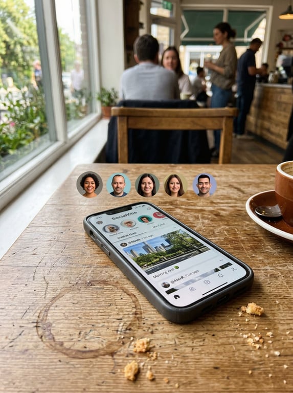 Replace the cartoonish avatars...