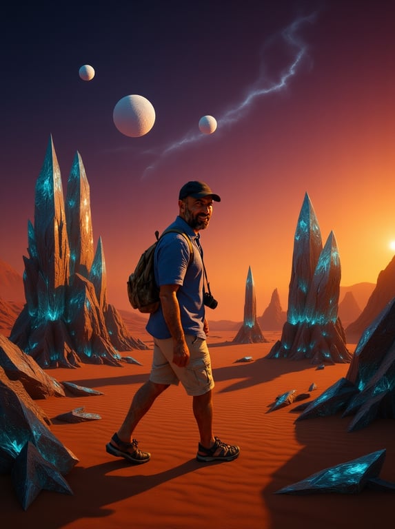 Reimagine this ordinary desert...