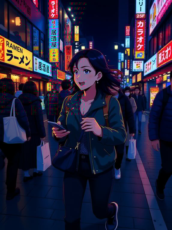 Convert this nighttime city ca...