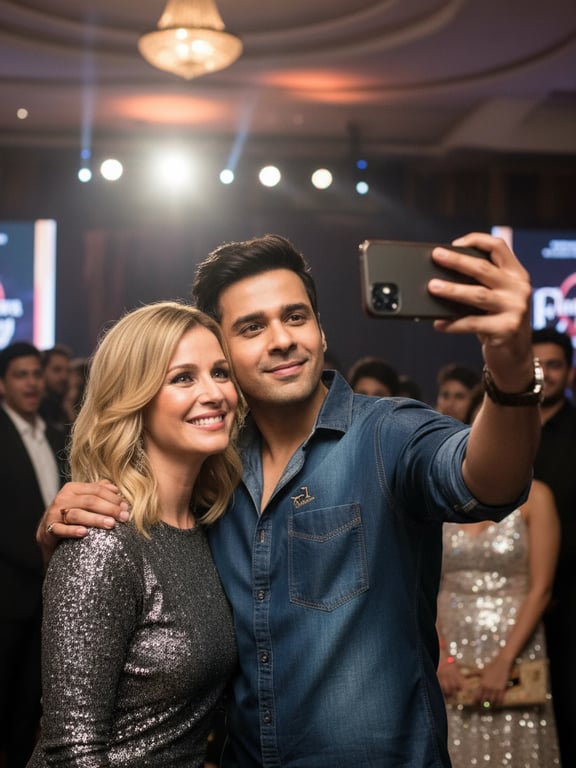 Capture the perfect moment with your favorite celebrity using Kaze AI's advanced technology. Whether it's a concert, movie premiere, or meet-and-greet, create a lifelike selfie that feels like you were really there.