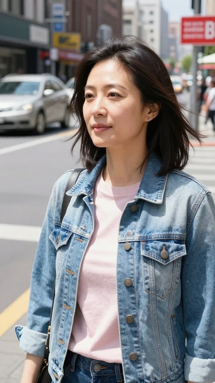 Transform this outdoor city po...