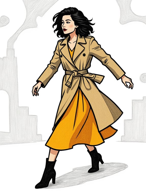 Convert this candid street-sty...