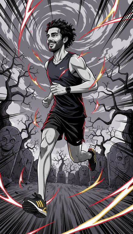 Reinterpret this jogging snaps...