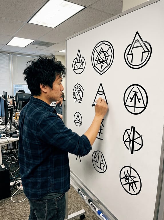 Convert the crowded whiteboard...