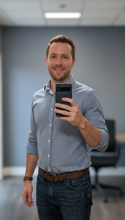 Convert this casual mirror sel...