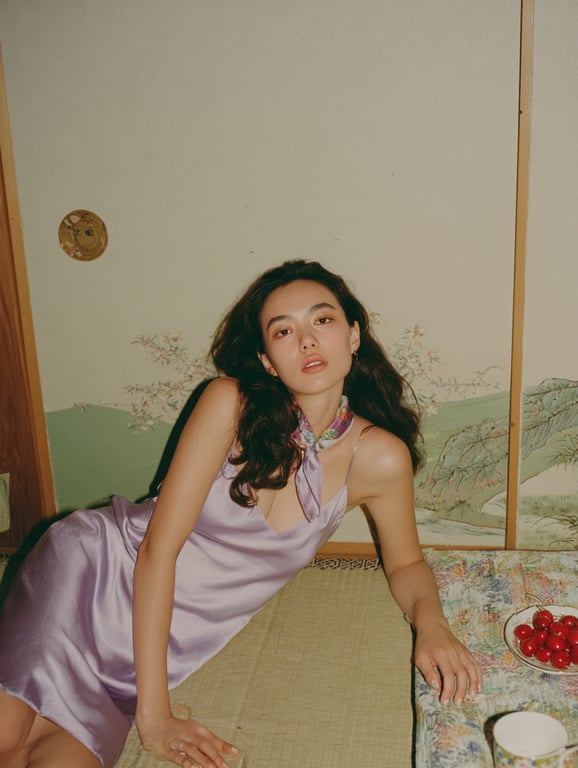 AI body enhancement filter before photo - sportswear outfit original body look