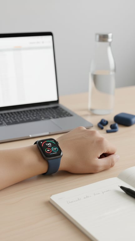 Transform this muddy desk shot...