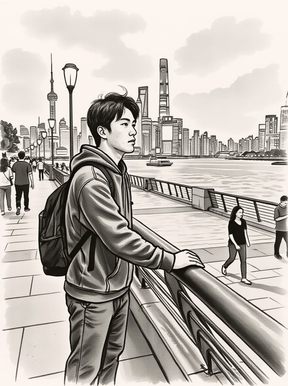 Convert this photo into a styl...