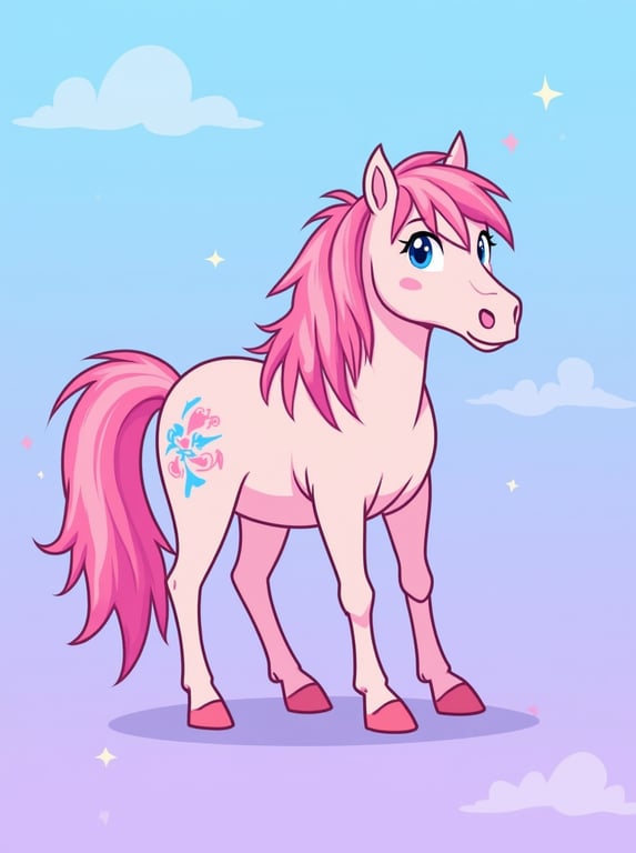 Convert this rough sketch into...