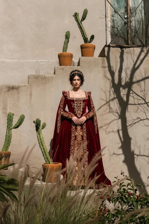 Renaissance Portrait filter after transformation - portrait as Renaissance royal figure