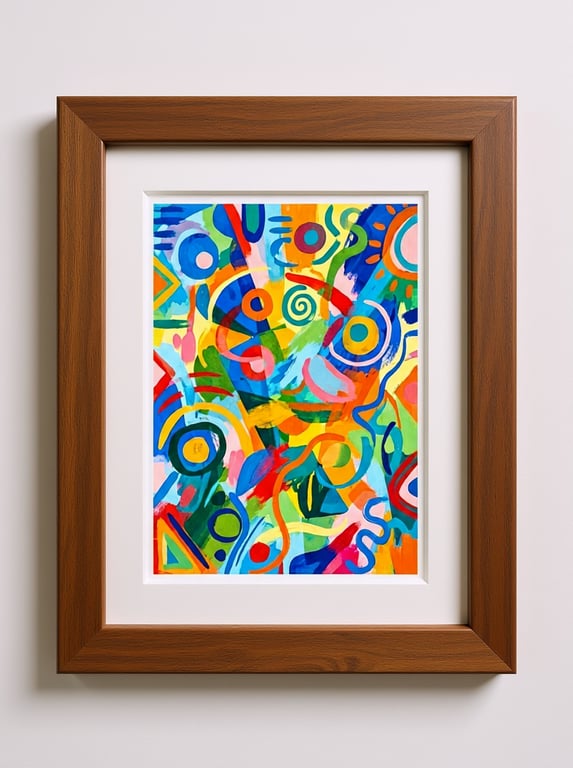 Wrap the artwork in a realisti...