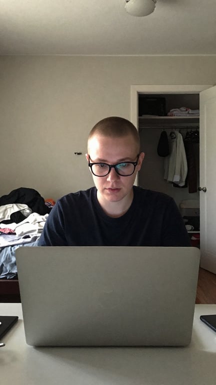 Transform this webcam frame in...