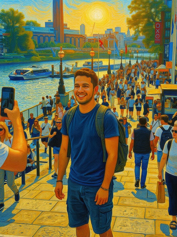 Reinterpret this tourist river...