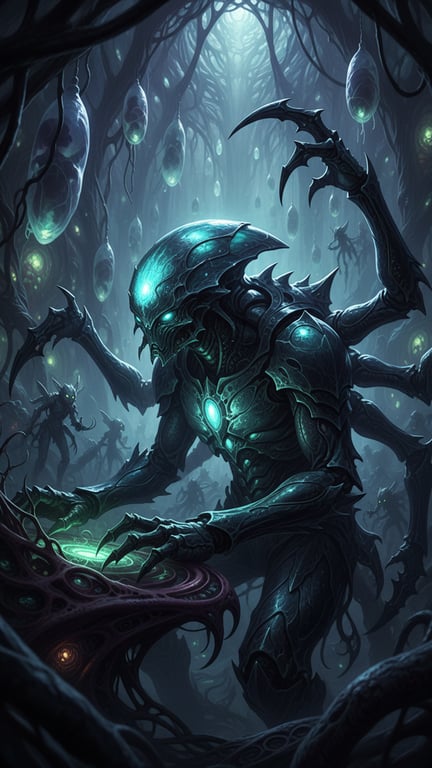 Execute a full-scene creature ...