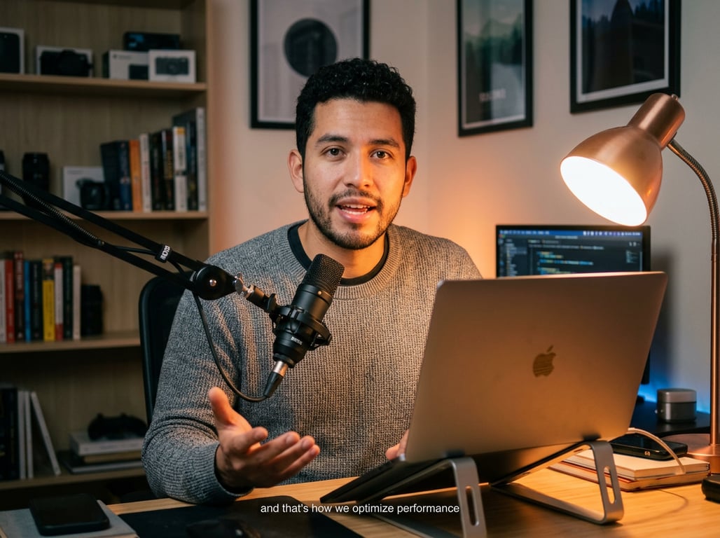 Leave the subject, desk setup,...