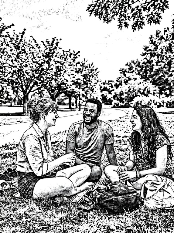 Render the entire park scene a...