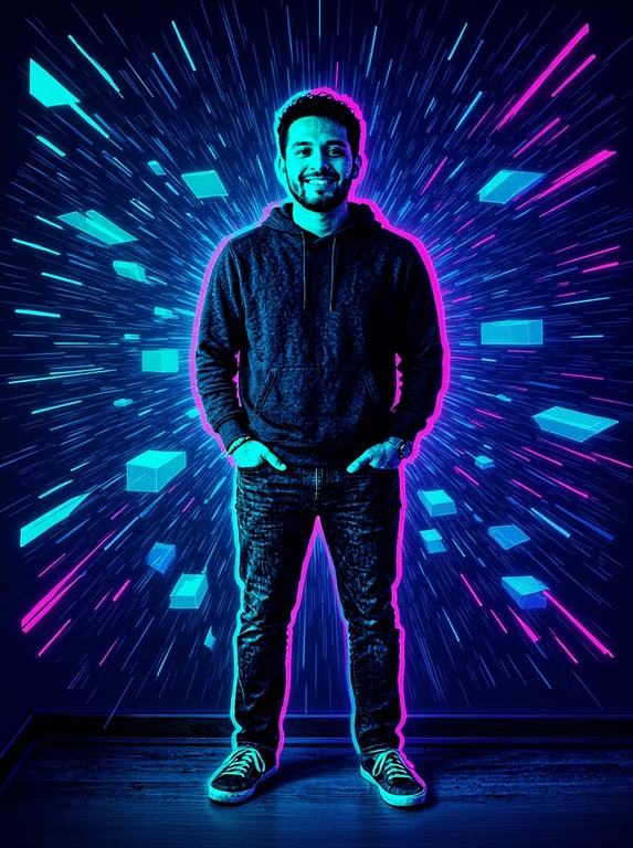 Apply a full-frame, stylized g...