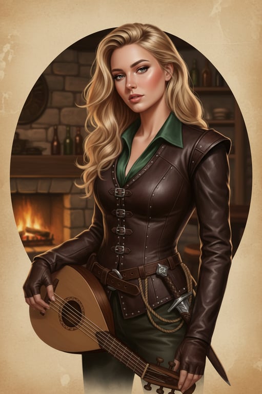 generate a Dungeons & Dragons character portrait suitable for a character sheet, avoiding anime proportions, cartoon styles, or over-stylized effects