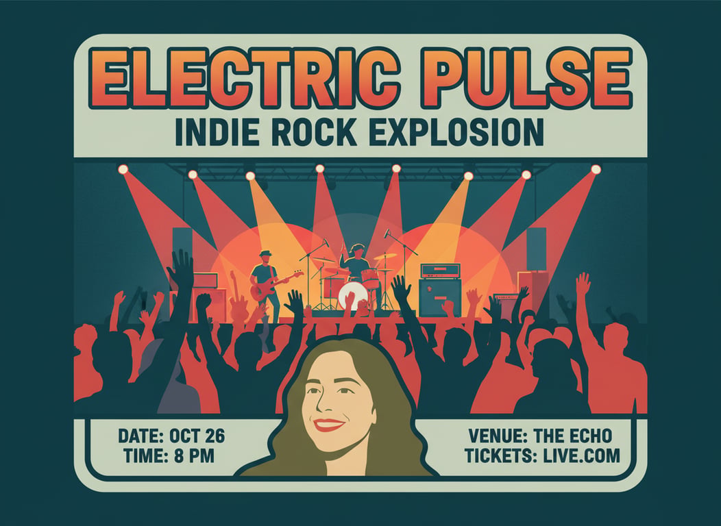 Reimagine this casual concert ...