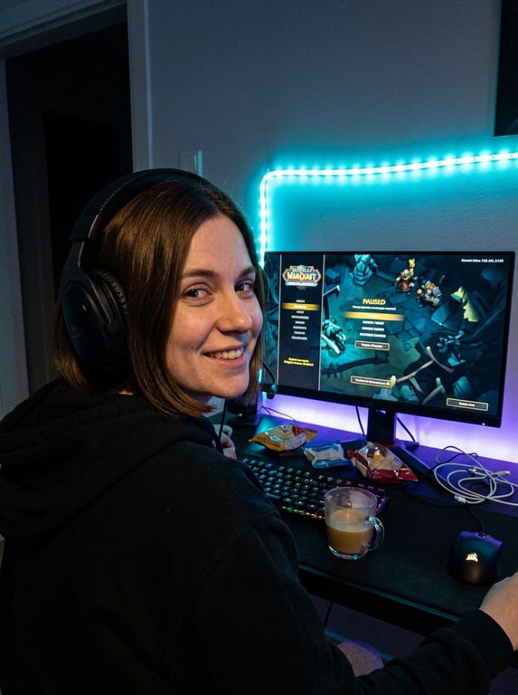 Recreate this casual gaming sn...