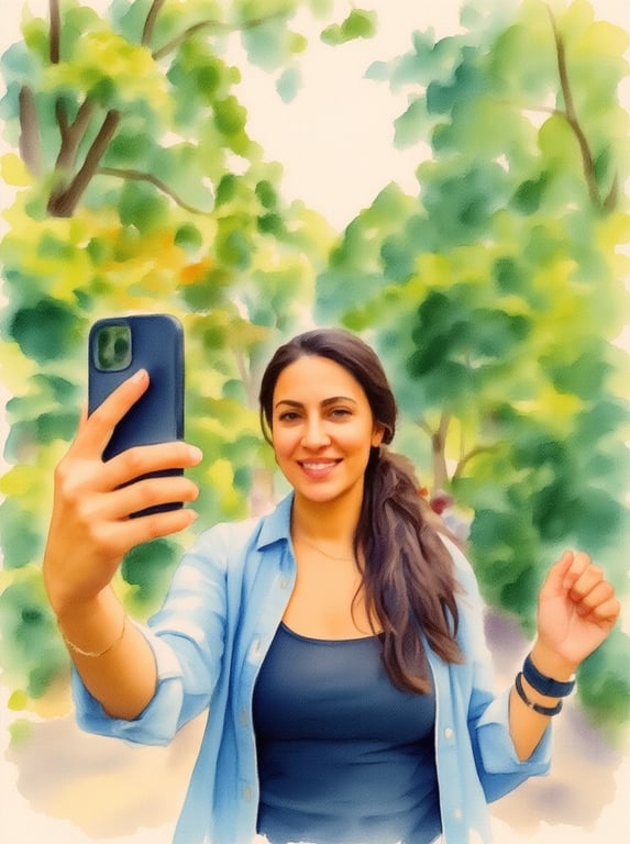 Transform the selfie into a so...