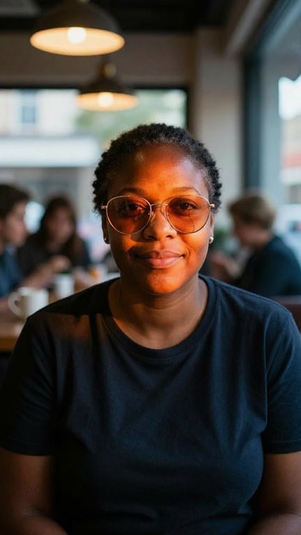 Add stylish amber-tinted fashi...