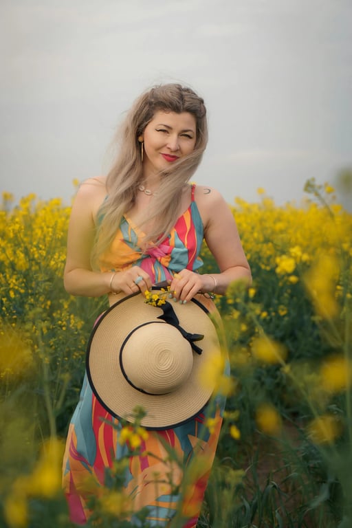 a portrait of a person illustrated in a traditional Native American symbolic art style with simplified facial structure, strong geometric shapes, earth-toned palette, flat color fills, minimal shading, and visual symbolism inspired by indigenous art traditions