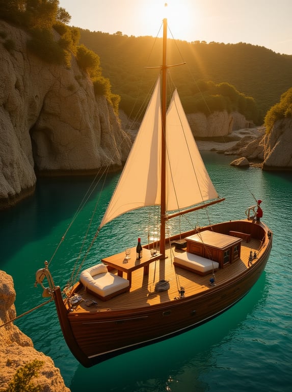 Transform this casual marina s...