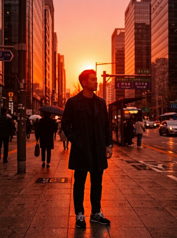 Apply a global sunset transfor...