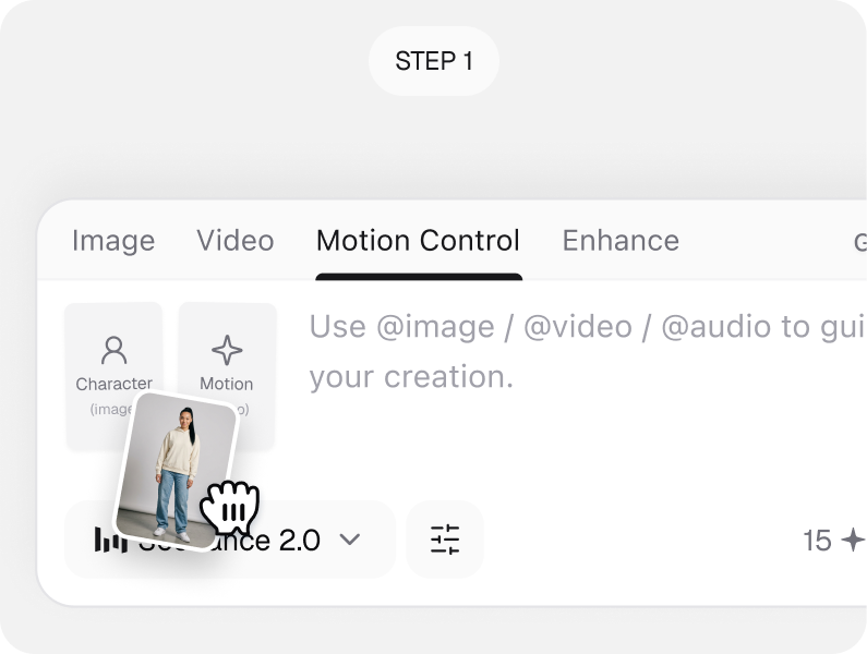 Describe the motion you want