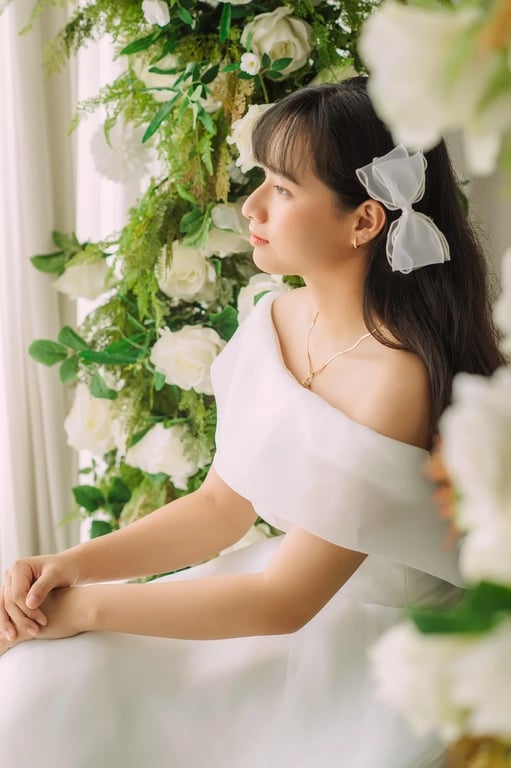 AI 90s filter before photo - influencer photo before film-style transformation